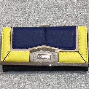 River Island Tri Color Leather Wallet Like New